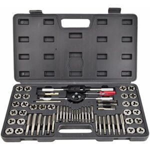 Kit de tarauds et filières awTools - 60 pièces - Publicité Kit de tarauds et filières awTools - 60 pièces - Publicité