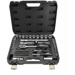 AWTOOLS - Set de 72 piezas - 1/2in - 1/4in - Juego de llaves AWTOOLS - Set de 72 piezas - 1/2in - 1/4in - Juego de llaves