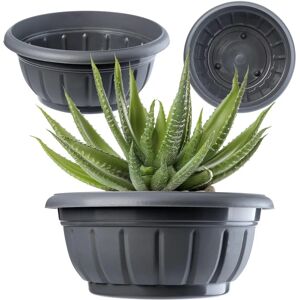 KADAX 30cm Garden Planter - Durable Plastic, Weatherproof, Lightweight KADAX 30cm Garden Planter - Durable Plastic, Weatherproof, Lightweight