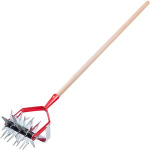 Kadax Model Soil Cultivator - Manual Rotary Hoe for Gardening Kadax Model Soil Cultivator - Manual Rotary Hoe for Gardening