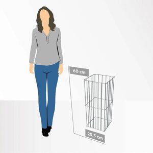 KADAX Garden Pergola Pole 60cm - Metal Plant Support KADAX Garden Pergola Pole 60cm - Metal Plant Support