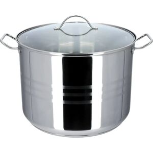 KADAX Stahl Topf mit Deckel Induktion 30cm 16 L KADAX Stahl Topf mit Deckel Induktion 30cm 16 L