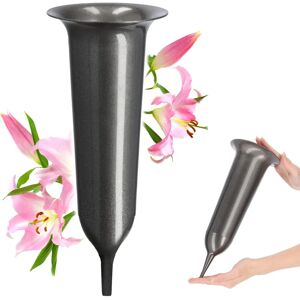 KADAX 30cm Vase with Artificial Flowers - Cemetery Decoration KADAX 30cm Vase with Artificial Flowers - Cemetery Decoration