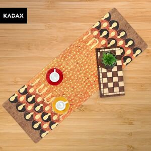 Kadax Orange Table Runner - Anti-stain Felt Decor Kadax Orange Table Runner - Anti-stain Felt Decor