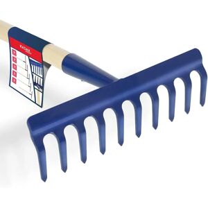 KADAX Garden Rake - 10 Teeth, Wooden Handle, Durable Metal Head KADAX Garden Rake - 10 Teeth, Wooden Handle, Durable Metal Head