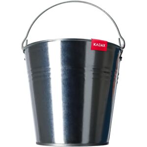 KADAX Garden Bucket - 10 L Galvanized Metal Bucket KADAX Garden Bucket - 10 L Galvanized Metal Bucket