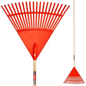 KADAX Wooden Handle Leaf Rake 180cm - Garden Tool KADAX Wooden Handle Leaf Rake 180cm - Garden Tool