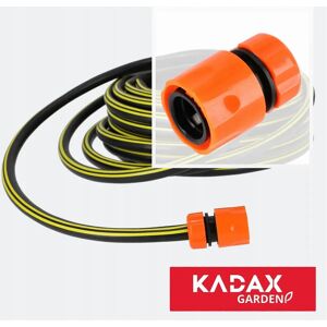 KADAX Garden Hose Coupling 1/2 inch - Quick Connect Fitting Garden Water Hose - Durable Plastic KADAX Garden Hose Coupling 1/2 inch - Quick Connect Fitting Garden Water Hose - Durable Plastic