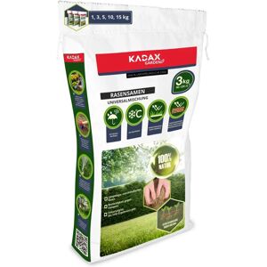 Kadax 3kg Universal Grass Seed - Resistant to Foot Traffic & Freeze Kadax 3kg Universal Grass Seed - Resistant to Foot Traffic & Freeze
