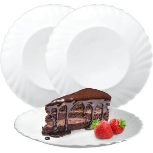 KADAX Dessert Plate 20cm Set of 3 - Dessert, Cake, Elegant KADAX Dessert Plate 20cm Set of 3 - Dessert, Cake, Elegant
