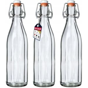 KADAX - 1L Glass Bottle with Airtight Cap - Bottle KADAX - 1L Glass Bottle with Airtight Cap - Bottle