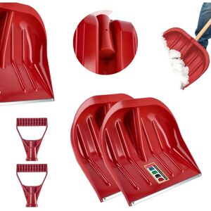 Kadax Large Snow Shovel - Heavy Duty, Durable & Lightweight Kadax Large Snow Shovel - Heavy Duty, Durable & Lightweight