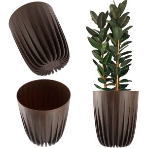 KADAX Eco Flower Pot with Insert - 14.5x17cm KADAX Eco Flower Pot with Insert - 14.5x17cm