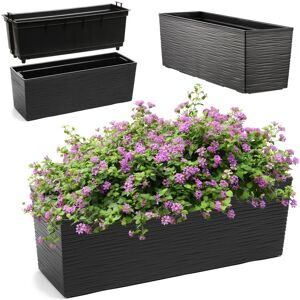 KADAX Blumenkübel Balkonbox - Einsatz - Schwarz KADAX Blumenkübel Balkonbox - Einsatz - Schwarz