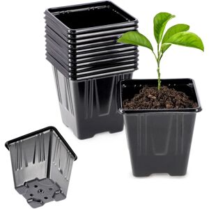 KADAX 12x Production Pot Flower Pot 7cm Square Seedlings Seedlings - Seedling Pots KADAX 12x Production Pot Flower Pot 7cm Square Seedlings Seedlings - Seedling Pots