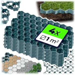 Grille de Stationnement pour Gazon Kadax 60x40cm - Écologique et Durable - Publicité Grille de Stationnement pour Gazon Kadax 60x40cm - Écologique et Durable - Publicité
