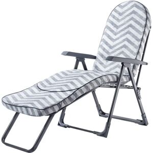 KADAX Adjustable Garden Beach Chair - Support 150kg KADAX Adjustable Garden Beach Chair - Support 150kg
