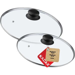 KADAX Glass Lid for Pot Frying Pan 28cm 30cm - Glass Lid KADAX Glass Lid for Pot Frying Pan 28cm 30cm - Glass Lid