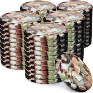 KADAX 50x Jar lids fi 82 - Food Safe Preserve Caps KADAX 50x Jar lids fi 82 - Food Safe Preserve Caps