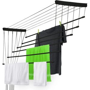 Kadax Steel Roof Drying Rack - Space Saving Indoor/Outdoor - 6 Bars Kadax Steel Roof Drying Rack - Space Saving Indoor/Outdoor - 6 Bars