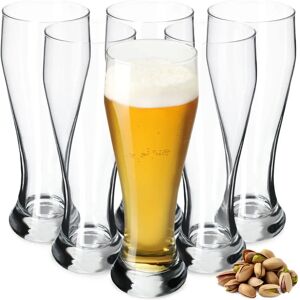 KADAX Beer Glasses High 665ml Set of 6 - Beer Glasses KADAX Beer Glasses High 665ml Set of 6 - Beer Glasses