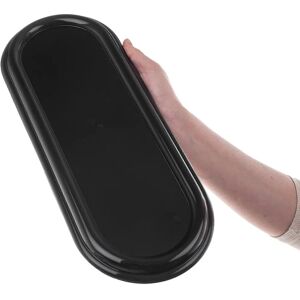 Kadax Black Plastic 40cm Candle Holder Tray for Grave Kadax Black Plastic 40cm Candle Holder Tray for Grave