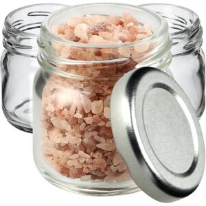 KADAX - Weck 40ml - Silver lids - Glass jars KADAX - Weck 40ml - Silver lids - Glass jars