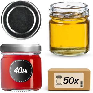 KADAX Halli jars 40ml 50pcs - Storage Container KADAX Halli jars 40ml 50pcs - Storage Container