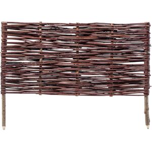 KADAX Wicker Fence 60x40cm Garden Border KADAX Wicker Fence 60x40cm Garden Border