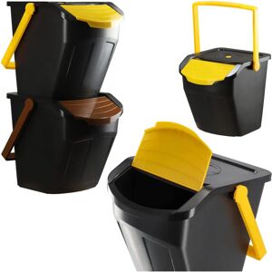 KADAX Waste Bin - Recycling Container Set - 2x25L KADAX Waste Bin - Recycling Container Set - 2x25L
