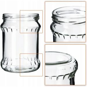 KADAX Glass Jars for Preserves - 500ml, 8 pcs, 82mm KADAX Glass Jars for Preserves - 500ml, 8 pcs, 82mm