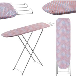 Kadax - Compact Foldable Ironing Table with Cover - 104x30cm Kadax - Compact Foldable Ironing Table with Cover - 104x30cm