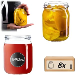 KADAX Glass Jar - 540ml Preserves & Honey - Jar, Seal, Durable KADAX Glass Jar - 540ml Preserves & Honey - Jar, Seal, Durable