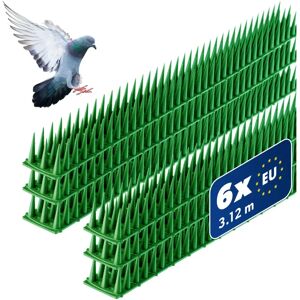 KADAX Bird Pigeon Spikes Plastic Strong 6pcs - Bird Type Protection KADAX Bird Pigeon Spikes Plastic Strong 6pcs - Bird Type Protection
