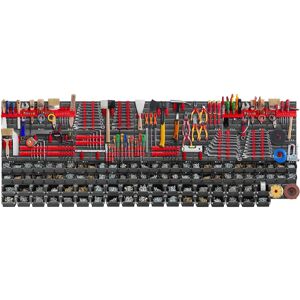 KADAX Workshop Board Wall 232x78cm 174 pcs - Workshop Board KADAX Workshop Board Wall 232x78cm 174 pcs - Workshop Board