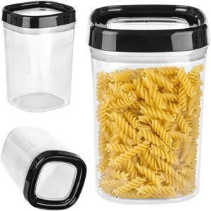 KADAX 1L Food Storage Container - Transparent, Leak-Proof Lid KADAX 1L Food Storage Container - Transparent, Leak-Proof Lid