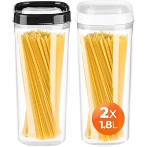 KADAX Food Container 1.8L - Plastic, Airtight, Rectangular KADAX Food Container 1.8L - Plastic, Airtight, Rectangular