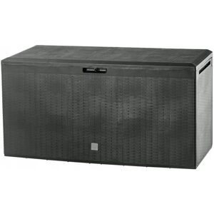KADAX Caja de Jardín - 290L Antracita - Resistente Plástico KADAX Caja de Jardín - 290L Antracita - Resistente Plástico