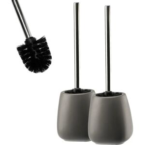 KADAX 2x Toilet Brush Ceramic Grey - Toilet Brush KADAX 2x Toilet Brush Ceramic Grey - Toilet Brush