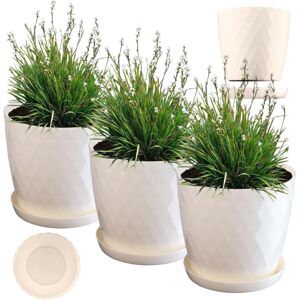 KADAX 3x Flower pot 16cm casing + cream stand - Flower pot KADAX 3x Flower pot 16cm casing + cream stand - Flower pot