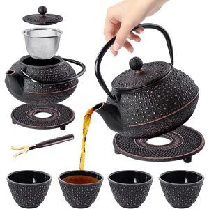 KADAX Zaparzacz do herbaty z żeliwa 800ml - Zestaw herbaty KADAX Zaparzacz do herbaty z żeliwa 800ml - Zestaw herbaty