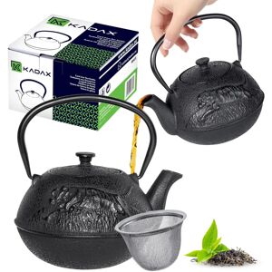 KADAX Black Cast Iron Tea Infuser 720ml - Tea Pot KADAX Black Cast Iron Tea Infuser 720ml - Tea Pot