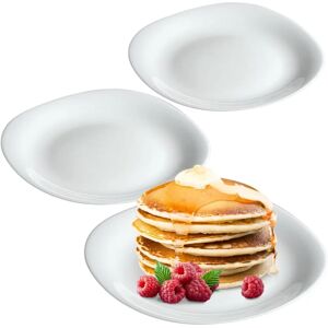 KADAX White Dinner Plate Set - 28cm, 3 pcs - Dinner Plate KADAX White Dinner Plate Set - 28cm, 3 pcs - Dinner Plate