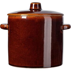 KADAX Brown Pickling Pot - 1.5L - Stoneware KADAX Brown Pickling Pot - 1.5L - Stoneware