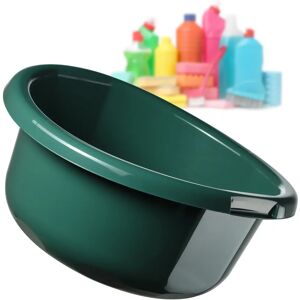 KADAX Laundry Bowl - 30L Green Plastic Round Large Bowl KADAX Laundry Bowl - 30L Green Plastic Round Large Bowl