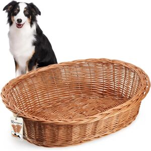 KADAX Lit en osier pour chiens 85cm Grand L - Lit pour chiens - Publicité KADAX Lit en osier pour chiens 85cm Grand L - Lit pour chiens - Publicité