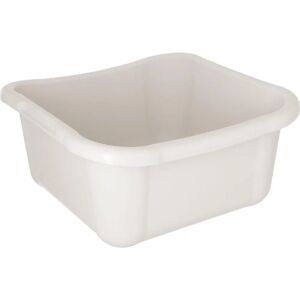 KADAX White Square Plastic Bowl - Square Plastic Bowl with Handles KADAX White Square Plastic Bowl - Square Plastic Bowl with Handles