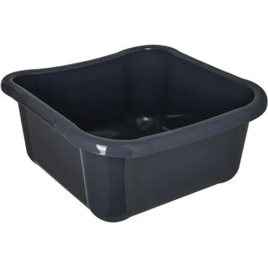 KADAX Square Plastic Bowl - 8L Dark Grey - Large Handles KADAX Square Plastic Bowl - 8L Dark Grey - Large Handles