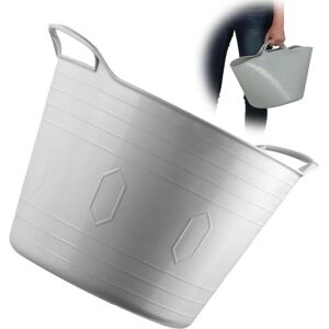 KADAX Plastic Laundry Basket - Filo 15L Grey KADAX Plastic Laundry Basket - Filo 15L Grey