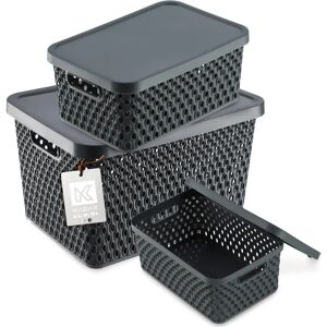 Kadax Storage Set - 4.5L, 12L, 18L Organizers Kadax Storage Set - 4.5L, 12L, 18L Organizers
